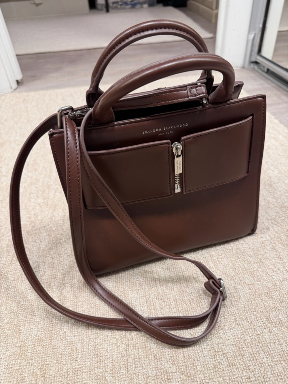 Brandon Blackwood Brown Medium Kuei Bag